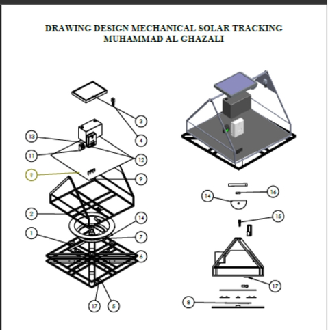 Dual-axis solar tracker